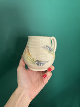 Load image into Gallery viewer, Rainbow Feather Mug 1 (Tall)