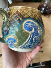Load image into Gallery viewer, Pixie Cove Mermaid Wave Mug 1