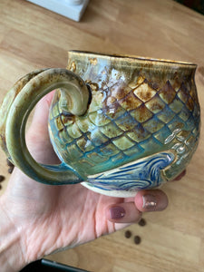 Pixie Cove Mermaid Wave Mug 3