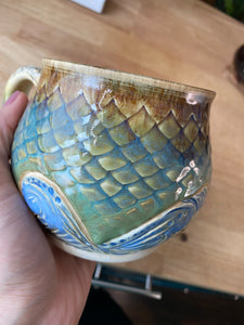 Pixie Cove Mermaid Wave Mug 2